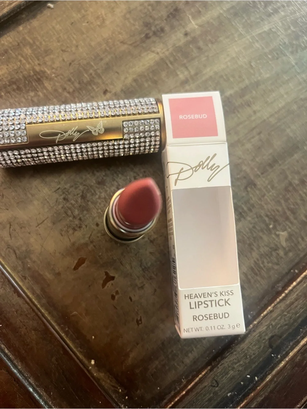 Dolly Parton lipstick rosebud